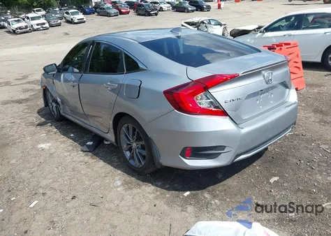 2019 Honda Civic Ex z USA, uszkodzony, nr VIN JHMFC1F39KX003447